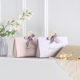 Light Luxury Gift Bags with 3-Color Wooden Ring Handles, Gift Boxes, Paper Boxes, Wholesale Jewelry Boxes in Stock