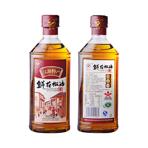 昊洲 Масло красного перца Ханьюанское перцем Масло конопля Перец Специальное масла Специальное кунжутное масло Специальность 400 мл не -первого масла