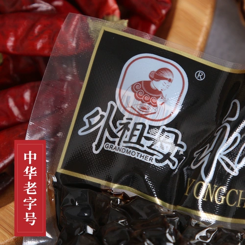 外祖母 Чунцин Юнчуань Темпех 150G*2 мешки с оригинальным вкусом из соуса ароматный вкус аромат бобовый бобовый барабан Чуан