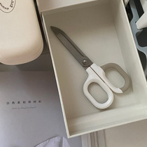 Xiaojiu simple multifunctional home office student cutting tool utility knife ins white BH014