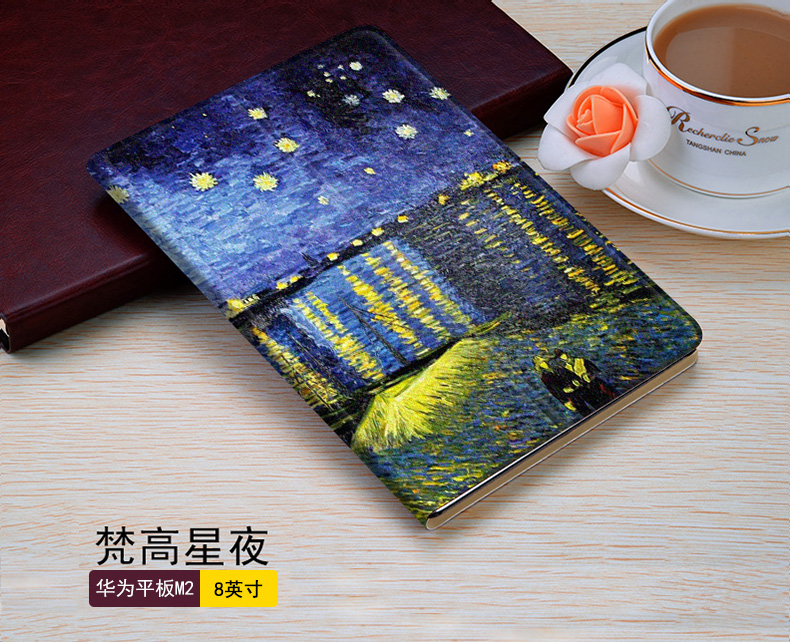 Huawei MediaPad M2 phẳng bảo vệ bìa 8,0 inch máy tính M2-801w / 803L vỏ da thả sức đề kháng - Phụ kiện máy tính bảng ốp lưng ipad pro 10.5