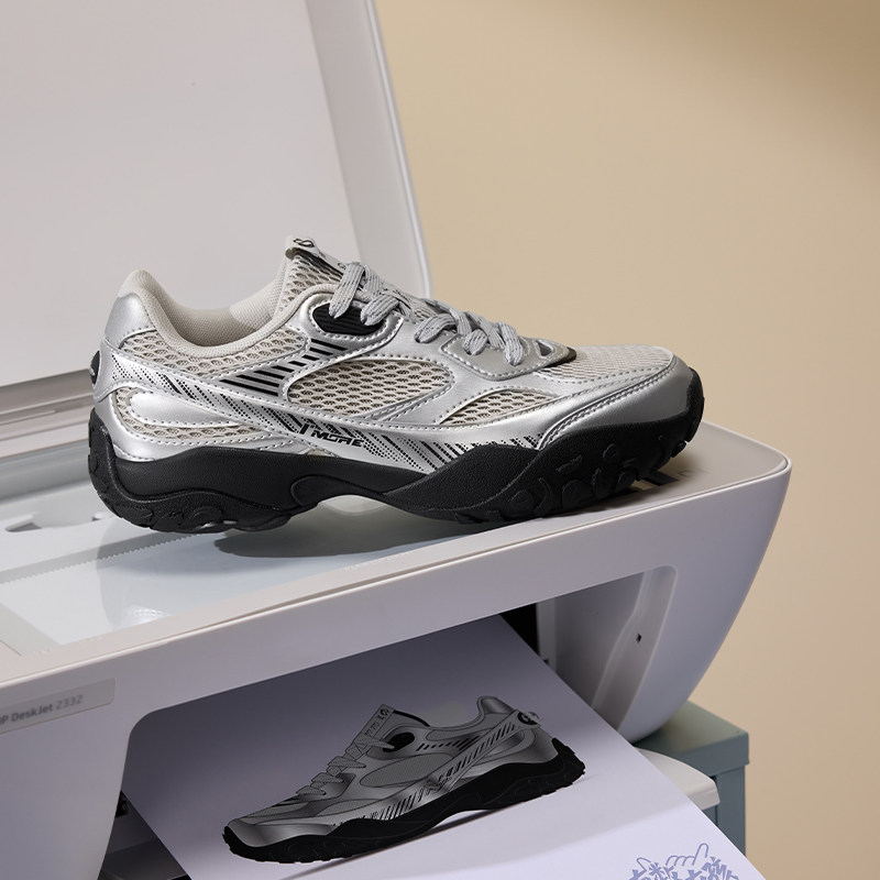 Женская спортивная обувь Swan shoes 361, коллекция 2025 года, летняя сетчатая дышащая легкая повседневная обувь для папы на тонкой подошве, женская обувь Изображение 1