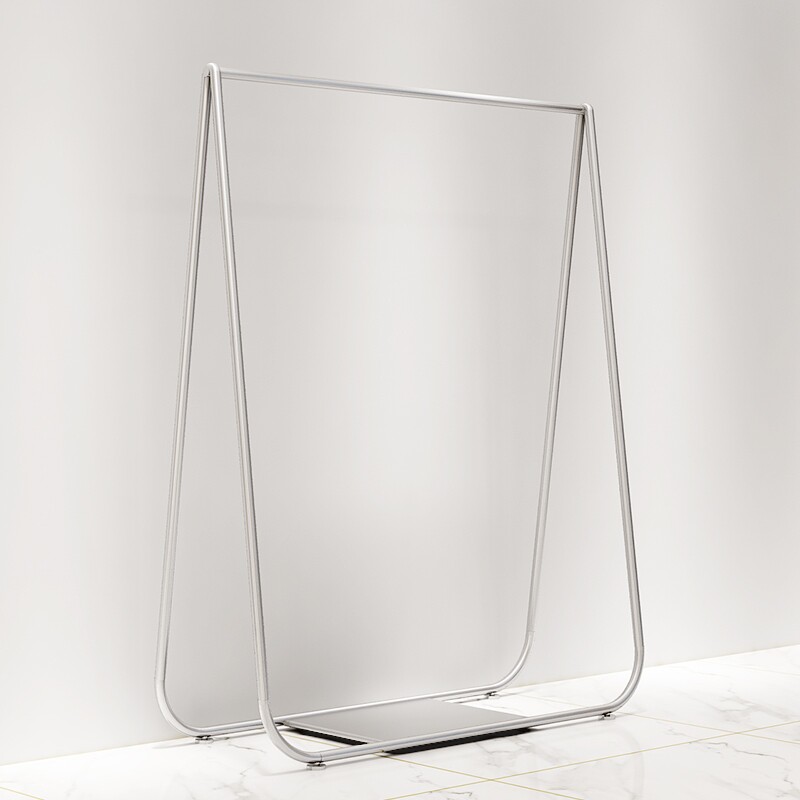 Clothing Store Show Shelves Silver women's clothes hangers Hanger Floor Style Combined Shelving Brief Light Lavish Clothes Racks
