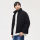 GXG Ole 22-year-old short old flower all-print down jacket men's denim stand-up collar thickened jacket winter new style