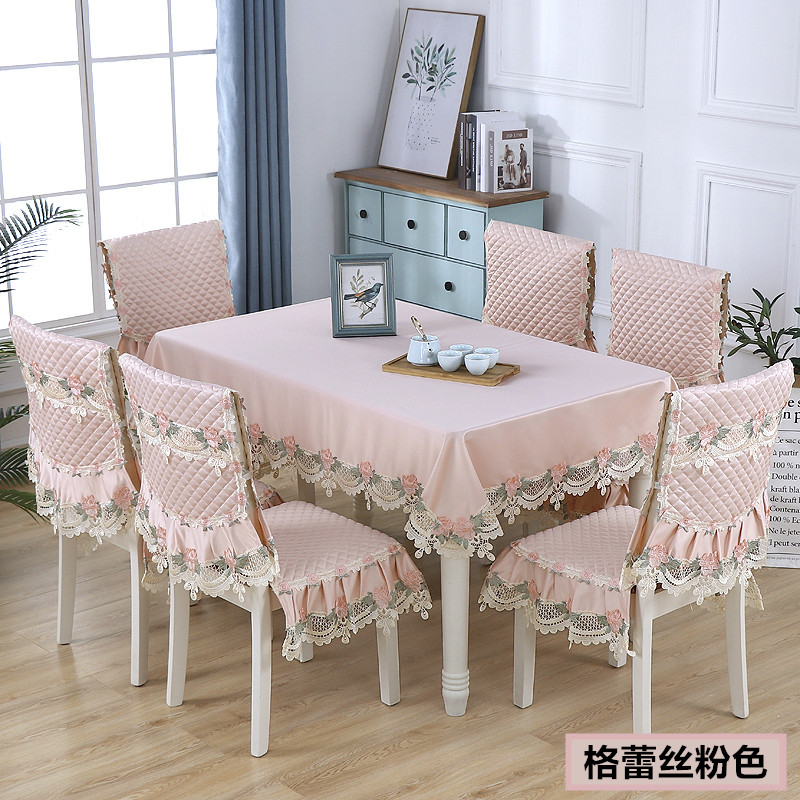 Mới bàn vải bọc ghế màu rắn nhà ghế bìa hình chữ nhật khăn vải đặt bàn cà phê vải - Khăn trải bàn vải trải bàn