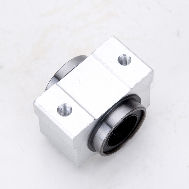 Aluminium box linear slider SCV8 10 12 12 20 20 25 30 35 40 50UU linear guide axle