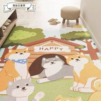 Entrance Door Ground Mat in door Carpet Bedroom Girls Summer Xuan Kanto Cut Home Ground Mat Non-slip Mat