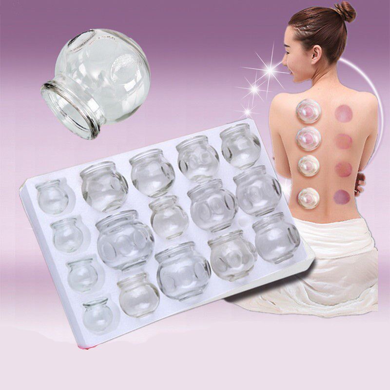 Cupping and scraping of the cupping and detoxifier cupping for home dehumidified glass suit beauty salon supplies dehumidified and detoxified