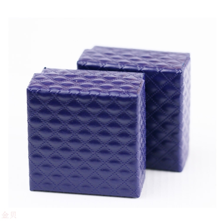 Earring ear ring tip cabinet purple round box hair jewelry box