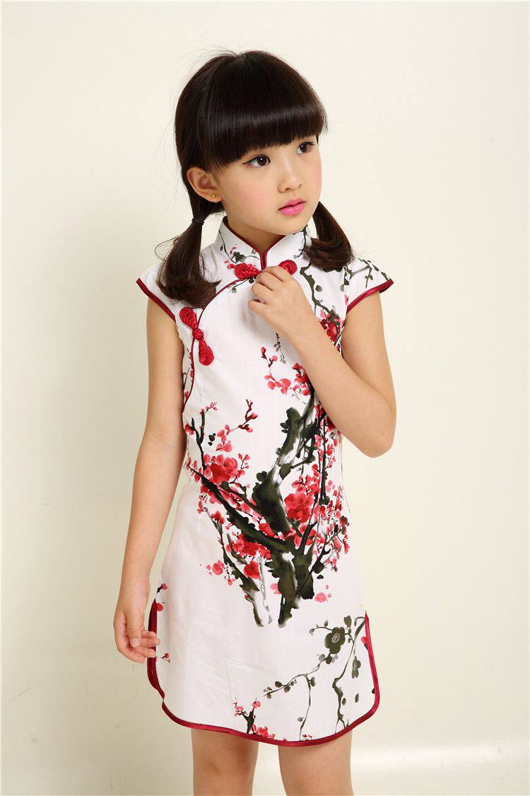 Одежда Cheongsam Children-девочка, детское платье в китайском стиле OTHER / Other 