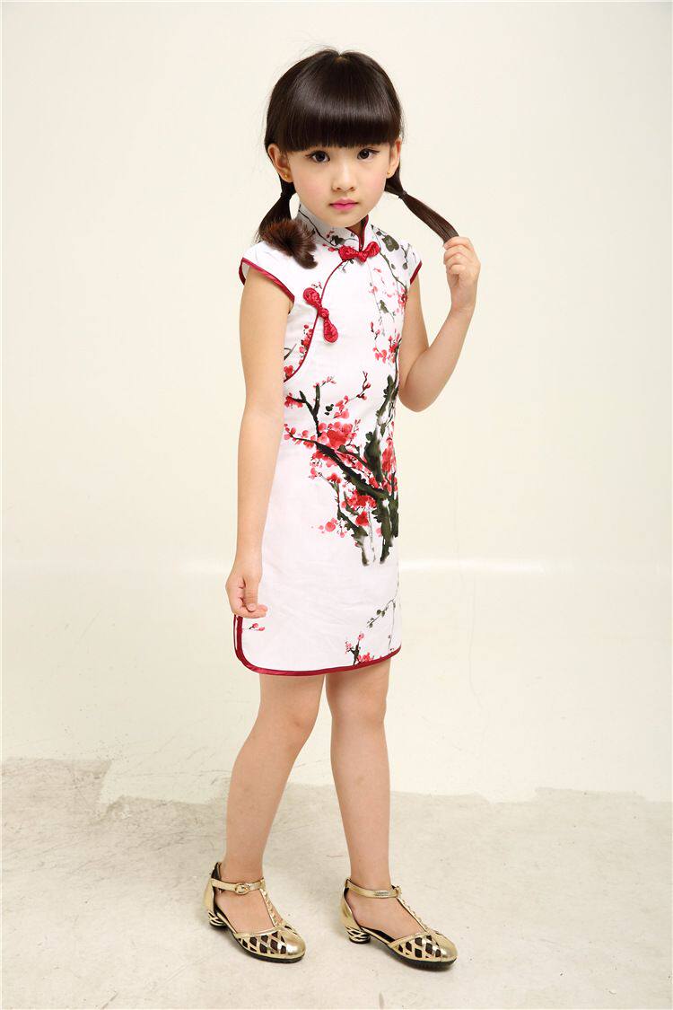 Одежда Cheongsam Children-девочка, детское платье в китайском стиле OTHER / Other 