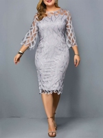 Dress 2022 Plus Size ladies women 3XL Dresses High Waist