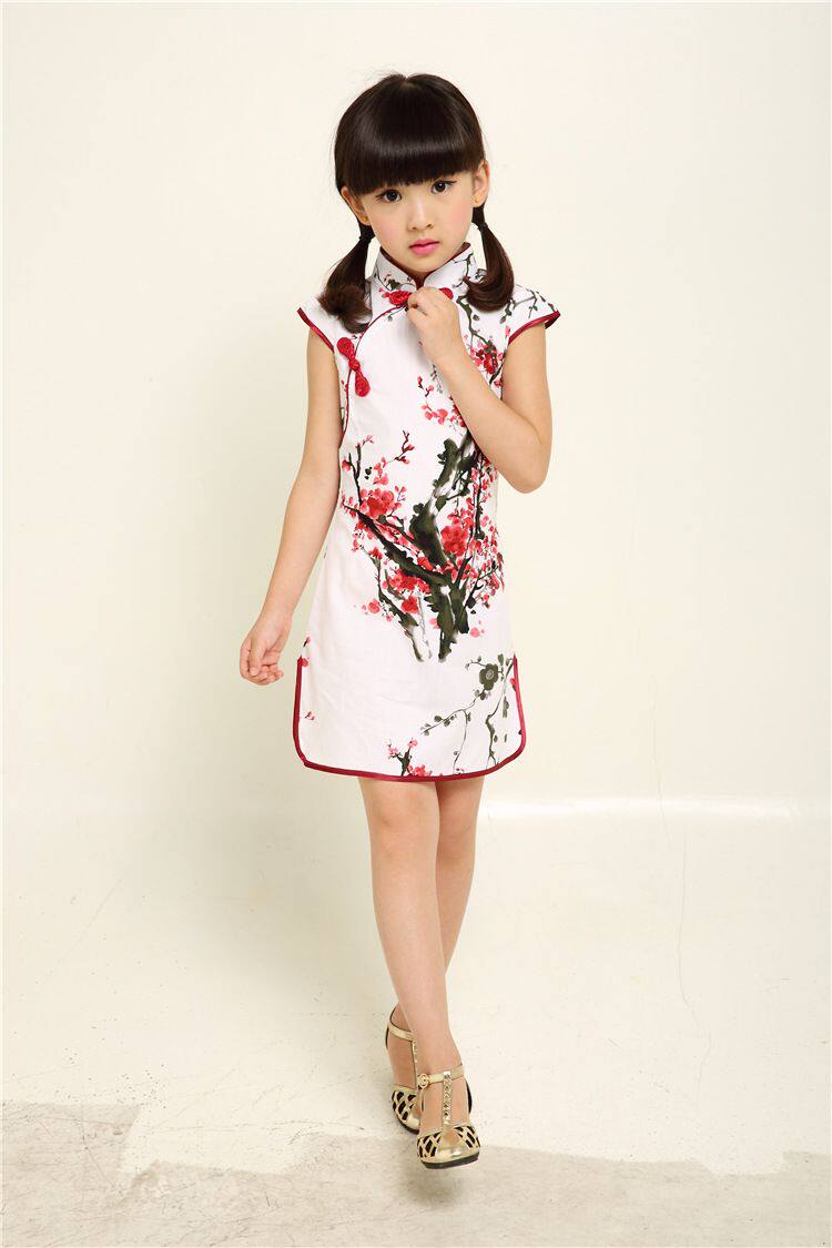 Одежда Cheongsam Children-девочка, детское платье в китайском стиле OTHER / Other 