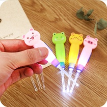 Luminous ear pick with light visible ear scoop ear picking tool baby and childrens ear wax removal artifact