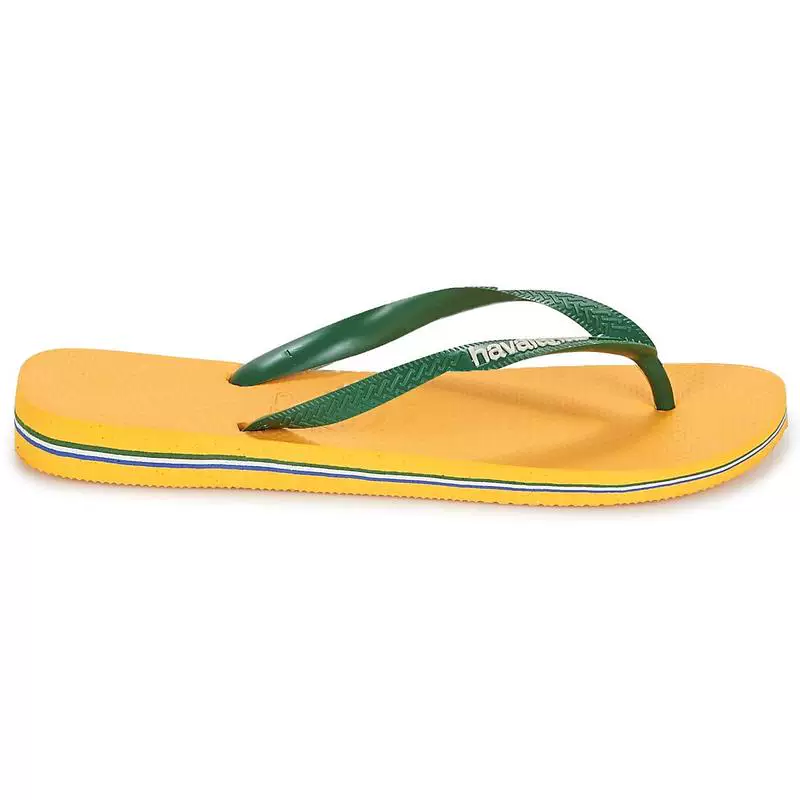 Доставка за рубеж Havaianas/Havana мужские шлепанцы нескользящие износостойкие плоские подошвы для пляжа