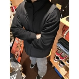 Черный короткий демисезонный жилет с пухом, утепленная майка топ, куртка, удерживающий тепло пуховик, в американском стиле