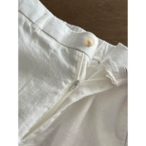 Белые льняные брюки CleanFit, мужские летние повседневные брюки из тонкого ледяного шелка, брюки Cleanfit в ленивом стиле, брюки Yamamoto