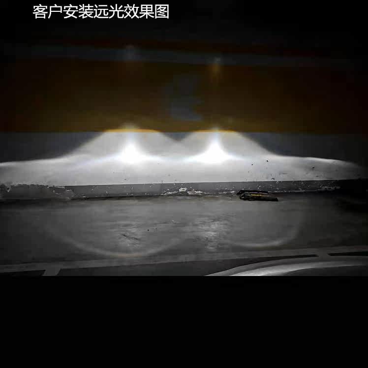 Wagon 24V lenses Twin Light Sea Five Led Super Bright Spotlight Changing Loading Suit Retrofit Headlamps H7H4 Lens Xenon