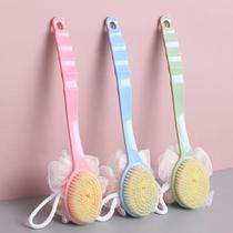 Shower Divine Instrumental Bath Brush Long Handle Soft Mullet Bath Brush Rubbing Bath brushed vigorously Not Courtly dual-use rubbing back mud