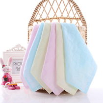 Baby double gauze square towel baby absorbent towel wash face towel children small square towel newborn saliva towel