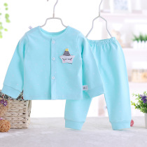 Baby cotton cloth lingerie suit air conditioning clothes baby sleepwear newborn baby blouses clothes for men and women Spring and autumn season