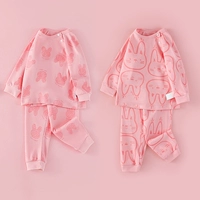 Розовая голова кролика+кроличьи волосы чудом [розовый]