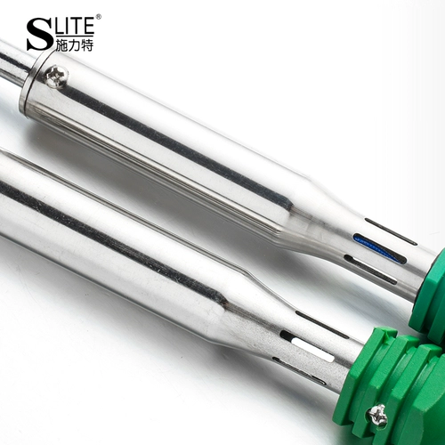 施力特 Мощный электрический паяльник 80-300 Вт, медный паяльник с угловой прямой головкой, 150 Вт, для сварки косой головкой