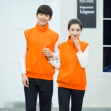 Демисезонный флисовый жилет для работы, делается под заказ