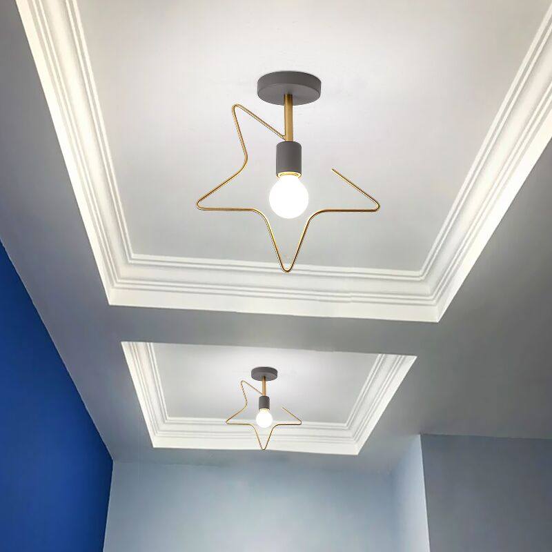 Walk Aisle Light Hallway Light Stars Creative Balcony Lights Nordic Entrance to the Genguan Ceiling Light Modern Minimalist Cloakroom Lamp
