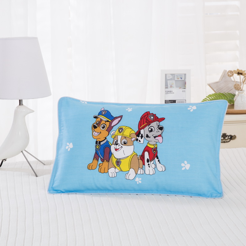 100% cotton children cartoon pillow sleeve for a pair of kindergarten baby pillow sleeve number 30×50 40x60