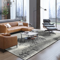 Modern simple Nordic living room carpet ins wind coffee table floor mat Bedroom European-style bedside blanket Gray household American