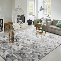 Nordic Living room Carpet minimalist modern geometric bedroom bedside room European-style tea blanket floor cushion light and luxurious and environmentally friendly