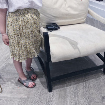 City of beauty girl baby chiffon wrinkled skirt 2019 summer new girl dress gentle tone