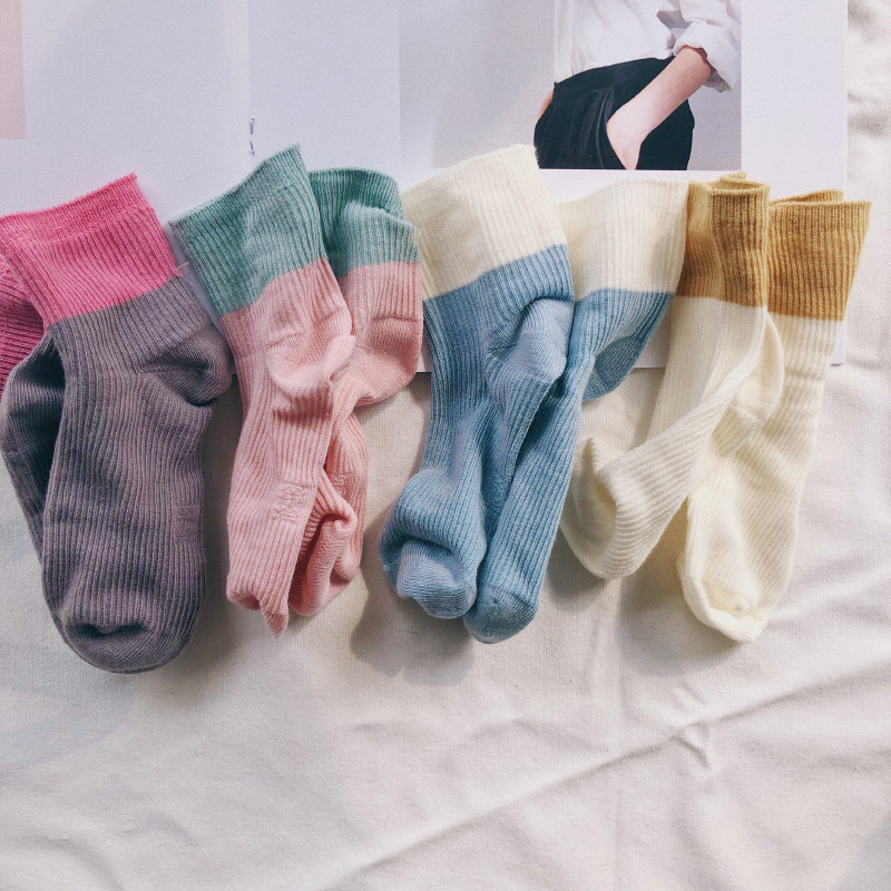 The City of Beautiful Girls Girls Baby Socks Socks Cotton Socks Summer New Girls' Clothes Thin Lo Tone Looks Good