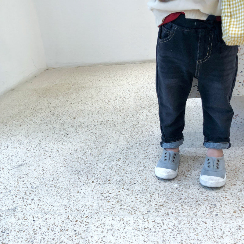 City of Beauty Girls Baby Jeans 2019 Autumn New Girls' Clothes Super Soft Quality