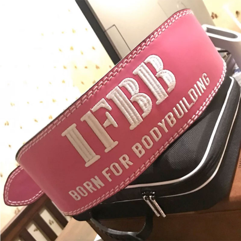 ifbb belt professional deep squatting hard pull amount lifting exercise bodybuilding bodybuilding training cow leather male and female protective waist waist