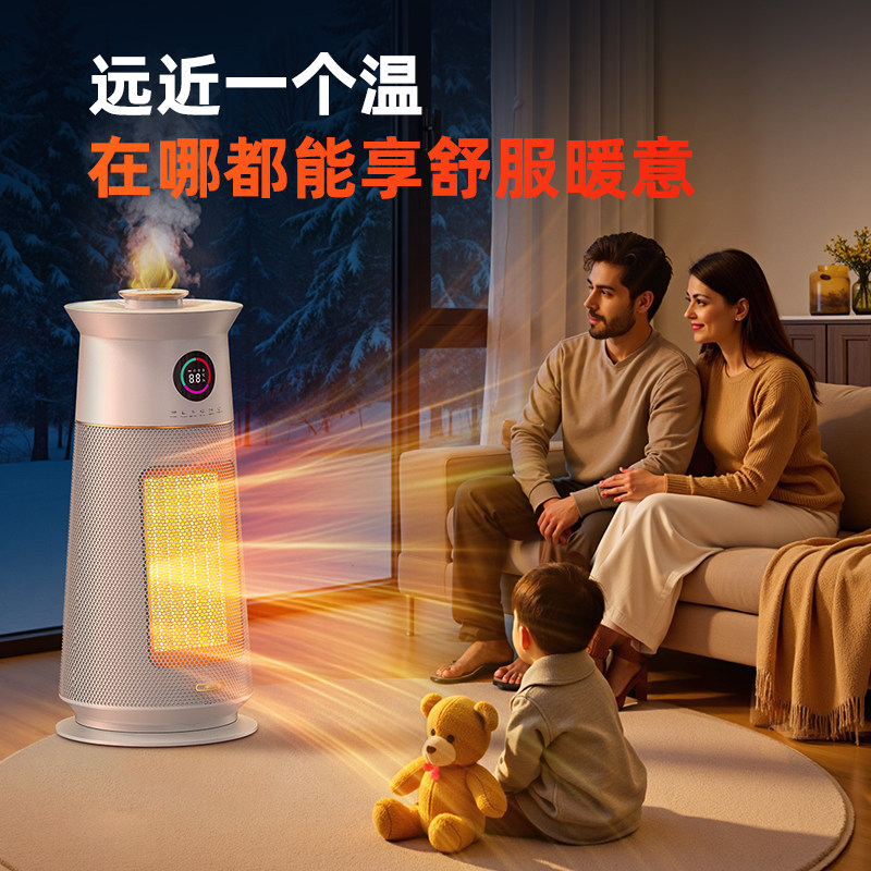 American Airplus Humidifying Heater, Household Heater, Electric Heater, Energy-Saving, Whole-House Large-Area Heater, Bathroom