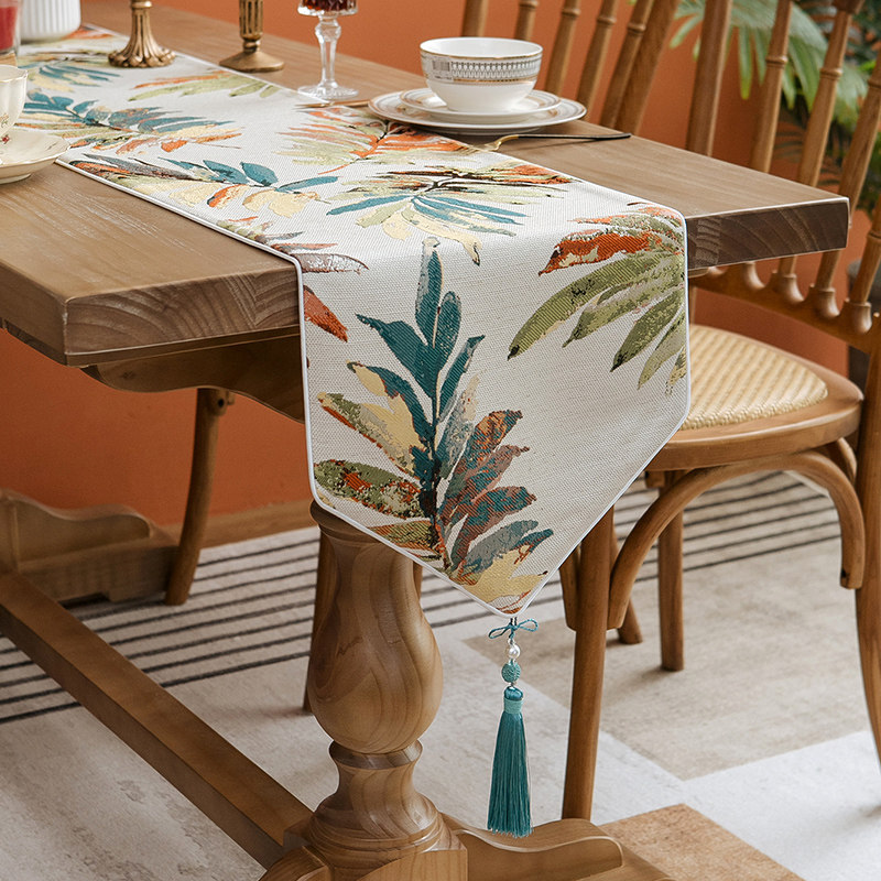 Table Flag New Chinese Brief About Modern Nordic Ins Wind Table Flag Fresh American Garden TV Cabinet Tea Table Flag Cloth