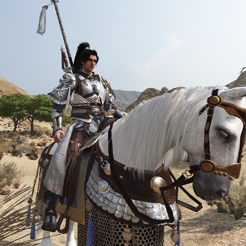 Mount & Blade Ii Mod Equipment - Five Tiger Generals - Guan Zhang Zhao Ma Huang - New Work [Made by Feng Wanchen]