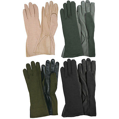 American Original Commercial Version NOMEX Flame Retardant Fabric Tactical Flight Gloves Brand New Sand Green Black-Taobao