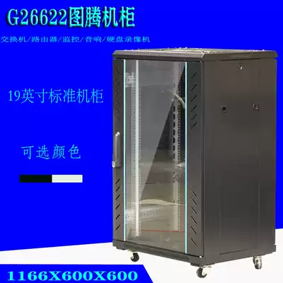 Totem server G26622 22U 1 2 M Cabinet weak current power amplifier audio computer network Cabinet