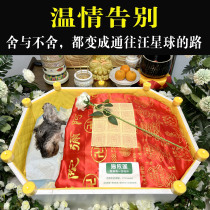 В Шанхае (Shanghai Sea Yilian Pet Funeral Creation Doga Creation Dog Cat Get) в сопровождении кремации к