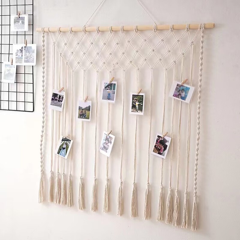 Photo Wall Tapestry Kindergarten Classroom Decoration Nordic Style Postcard Storage Bedroom Personalized Wall Decoration