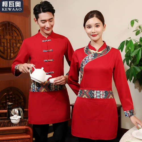 Этнический демисезонный ретро комбинезон, униформа подходит для мужчин и женщин, этнический стиль