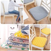 Windsor chair cushion Horseshoe-shaped dining table chair cushion four seasons universal solid wood dining chair stool leather cushion household non-slip