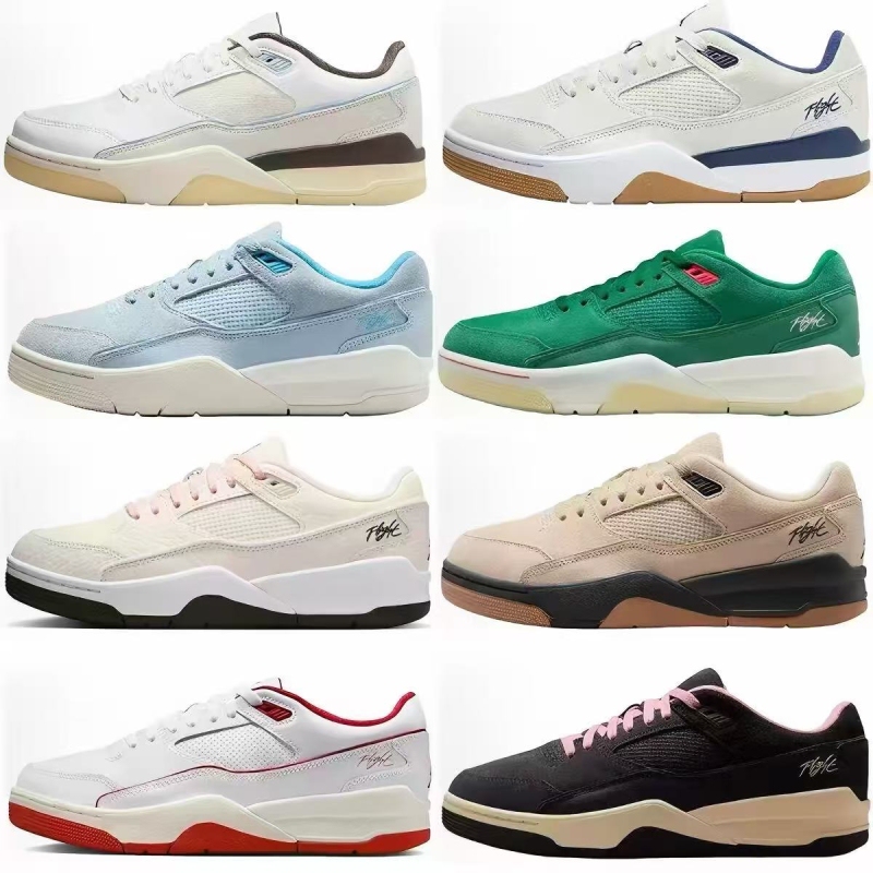 New Flight Basketball Shoes, Retro Low-Top Sneakers, Casual Unisex Couple-Friendly Versatile Sports Shoes, Large Size