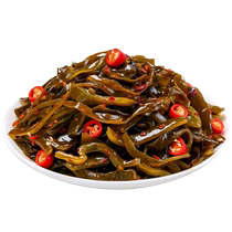 Haiting kelp silk open bag ready-to-eat Weihai specialty spicy spicy pickles with rice small package snacks whole box commercial