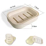 Двухэтажная крышка с крышкой, мыло, мыльница, портативная сушилка для путешествий