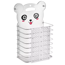 Dirty clothes storage basket wall-mounted foldable bathroom toilet storage basket dirty clothes basket clean and good-looking