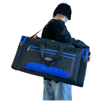 Large capacity portable travel bag mens luggage bag clothes moving business trip travel backpack shoulder outdoor